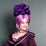 purple sandwich toothpick
